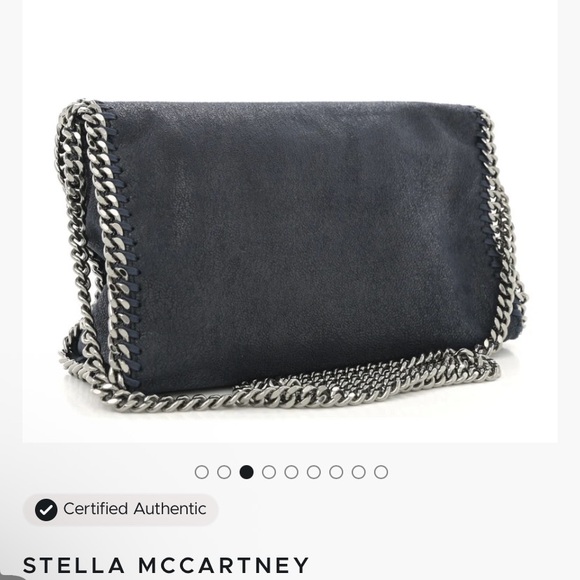 Stella McCartney Mini Falabella Black Crossbody Bag - Picture 4 of 14